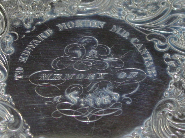 Antique salver George III London 1795