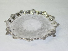 Antique salver George III London 1796
