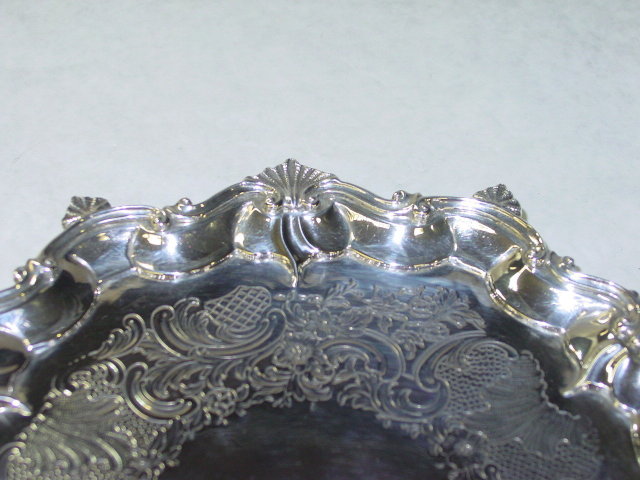 Antique salver George III London 1796