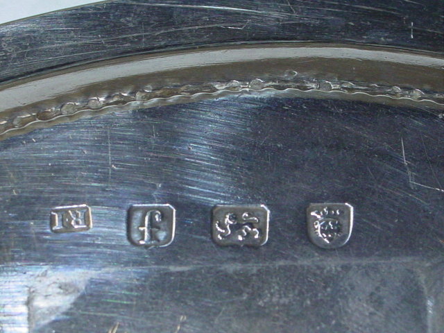 Antique salver George III London 1781