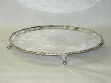 Antique salver George III London 1774