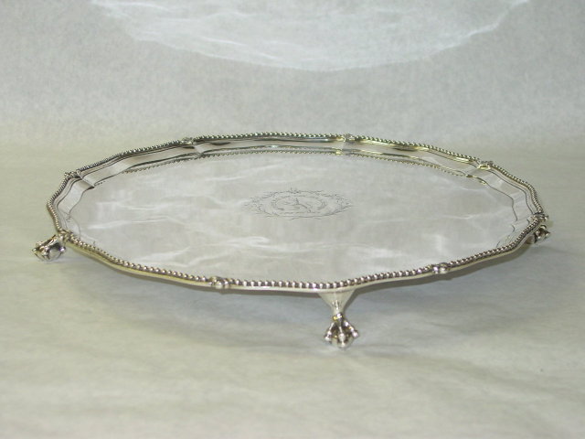 Antique salver George III London 1774