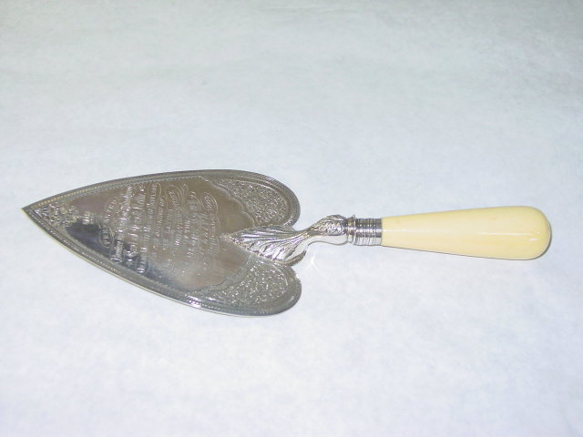 Antique commemorative trowel Victorian Birmingham 1883