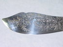 Antique fish serving set Victorian London 1877