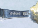 Antique fish serving set Victorian London 1877
