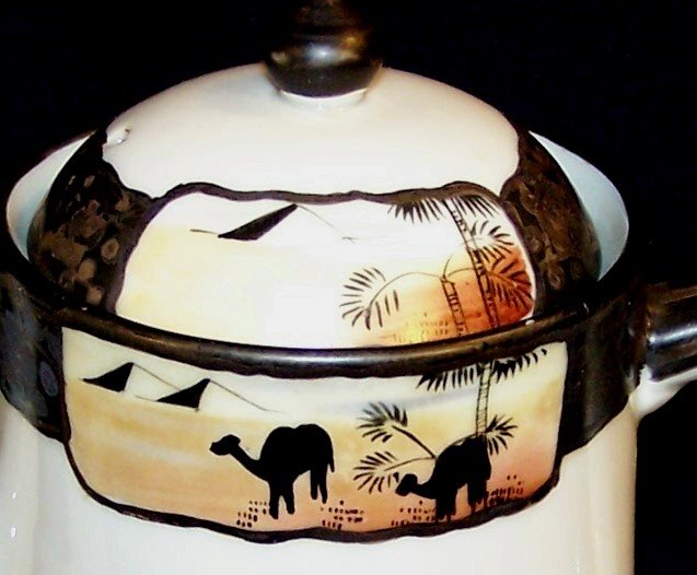Nippon Tea Pot and Creamer