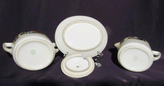 Nippon Sugar, Creamer and Underplate