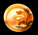 Noritake Ring Dish - Scenic
