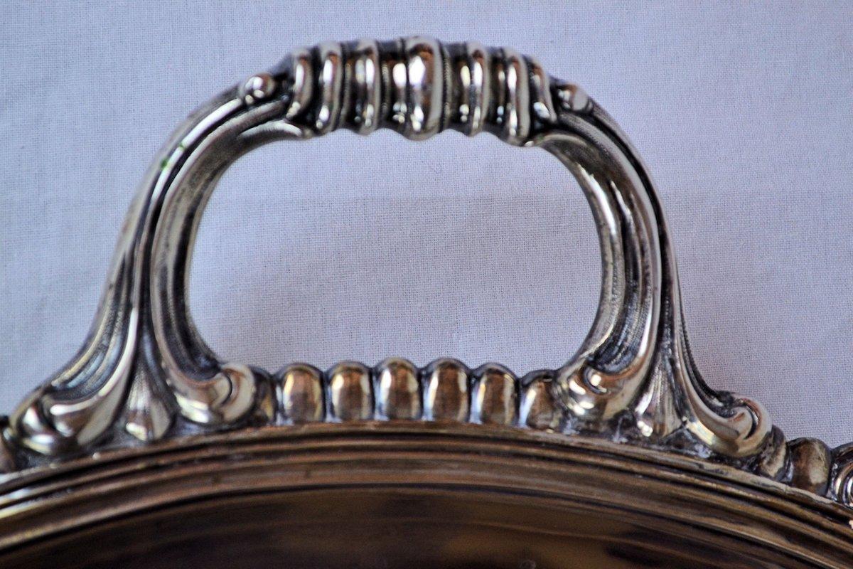 French Sterling Silver Waiter Tray