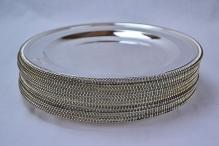 Robert Sharp English George III Sterling Silver Plates (Set of 12)