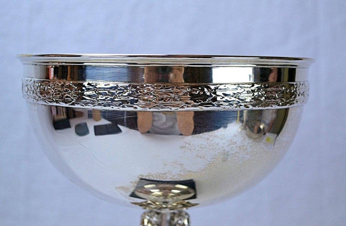 English George V Sterling Silver Trophy Bowl