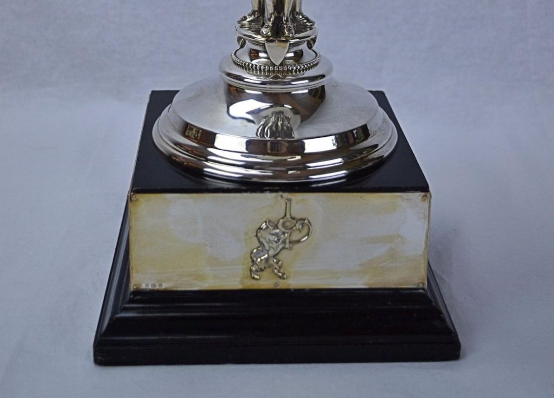 English George V Sterling Silver Trophy Bowl