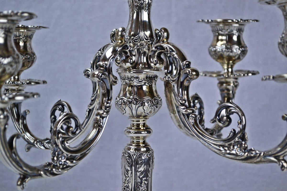 Gorham Chantilly Sterling Silver Candelabra (Pair)