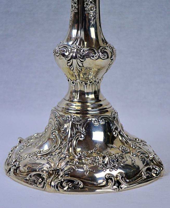 Gorham Chantilly Sterling Silver Candelabra (Pair)