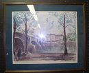 Guy de Neyrac Watercolor, Listed Artist