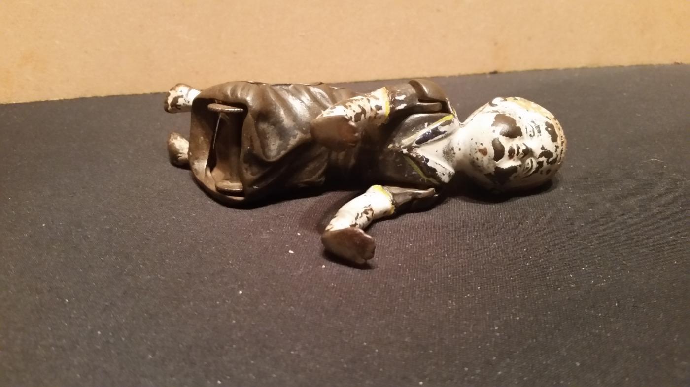 Ives Cast Iron Crawling Baby Vintage