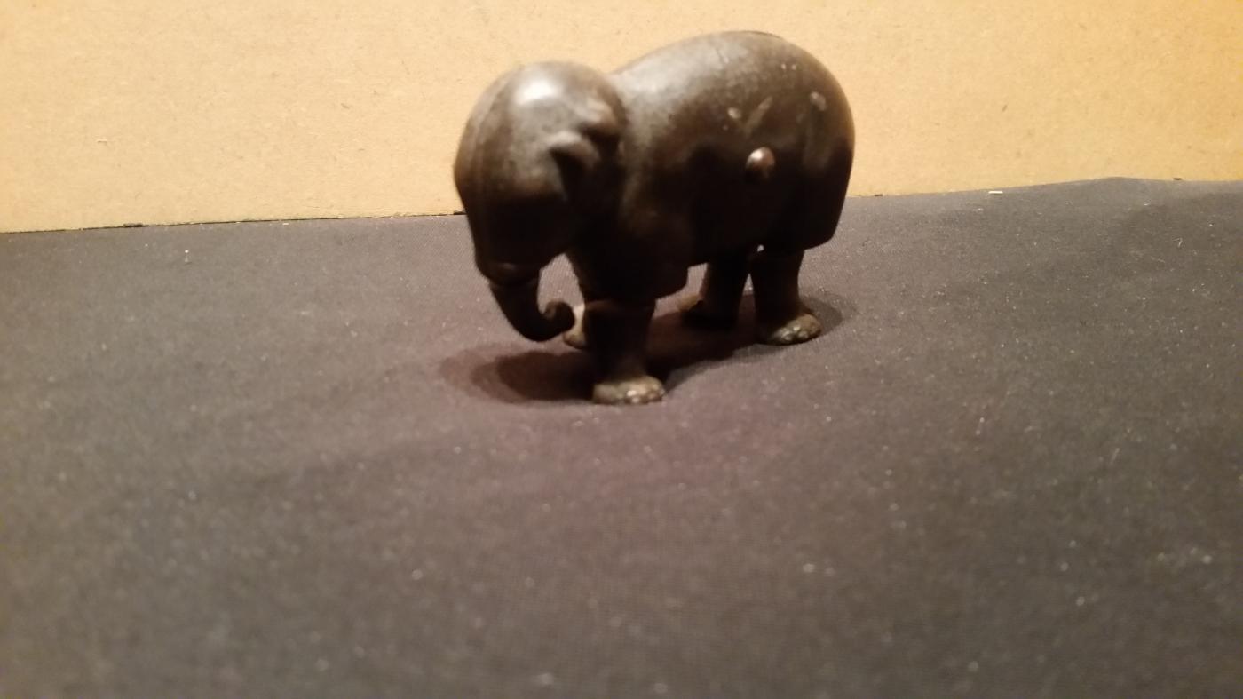 Ives Cast Iron Crawling Elephand 1873