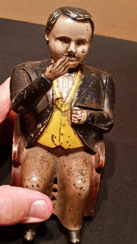Mechanical Bank Tammany Cast IronvVintage