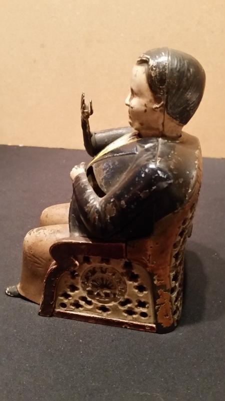 Mechanical Bank Tammany Cast IronvVintage