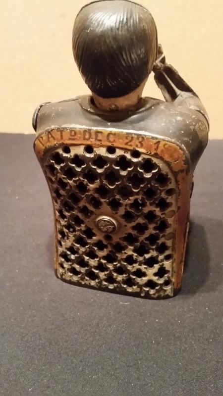 Mechanical Bank Tammany Cast IronvVintage