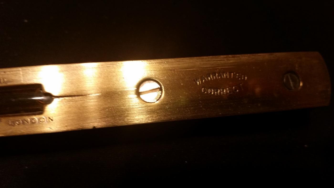 Pool Table Billiards Level Brass 9 Inches