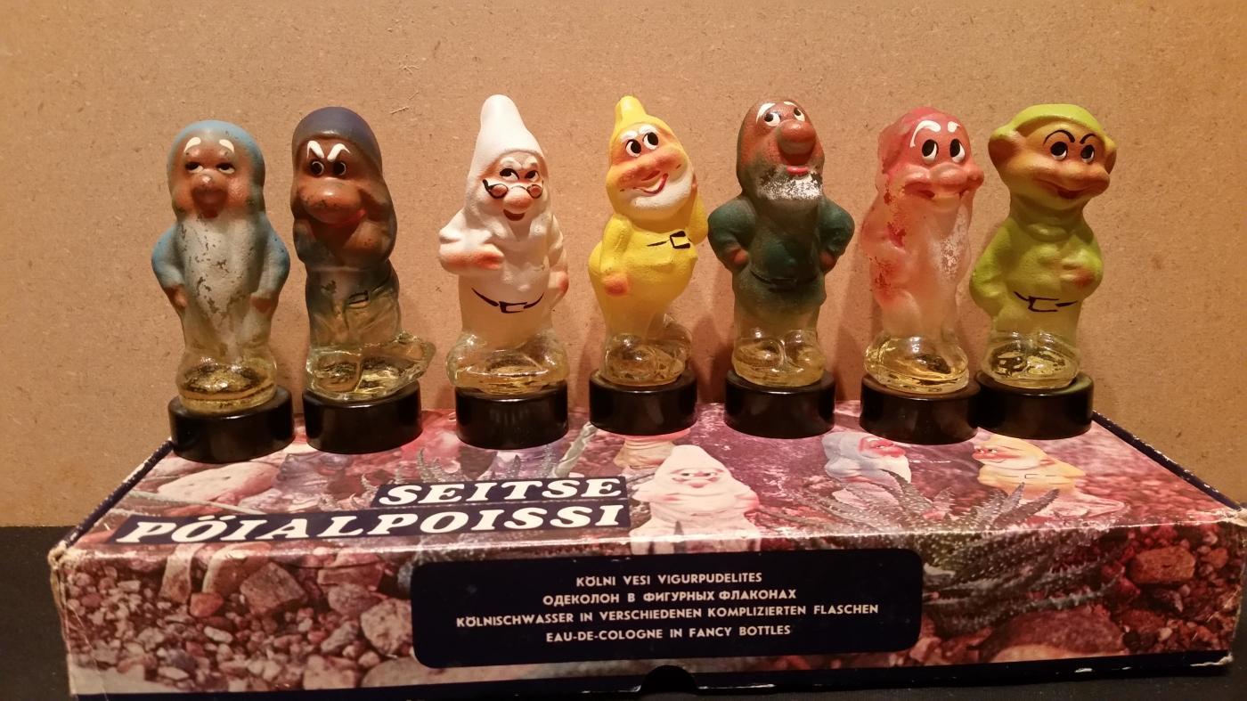 Disney Dwarfs Perfume Full w/Box Germany