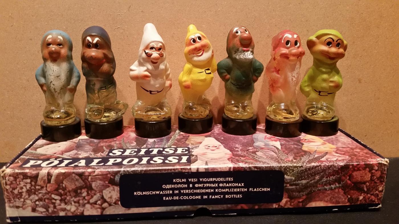 Disney Dwarfs Perfume Full w/Box Germany