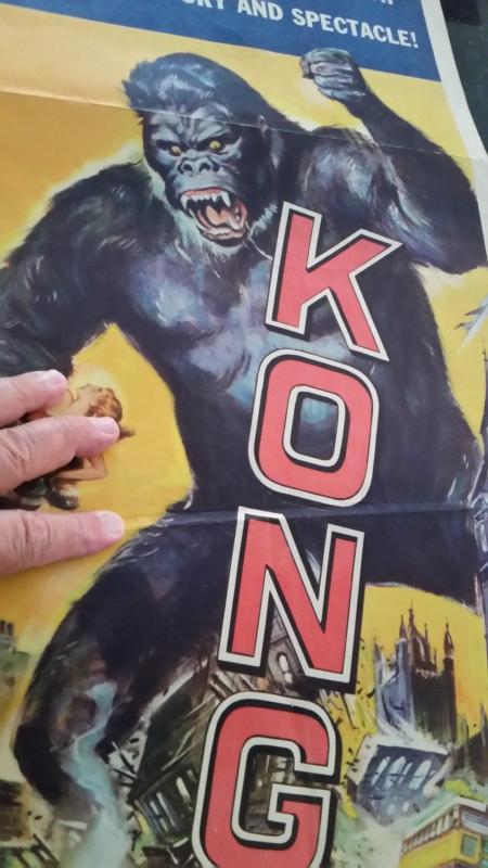 Movie Poster Insert 1961 Konga