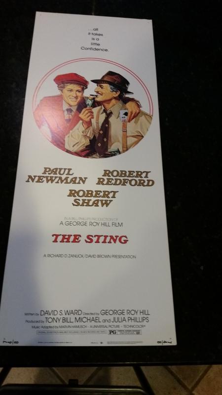 Movie PosterThe Sting Redford and Newman