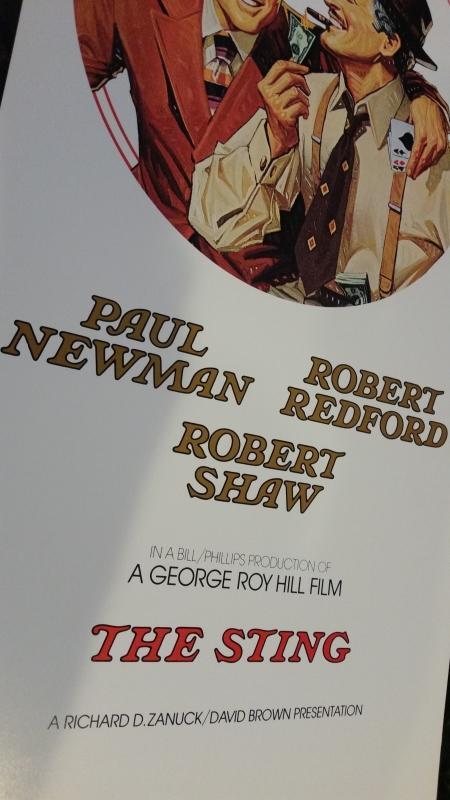 Movie PosterThe Sting Redford and Newman