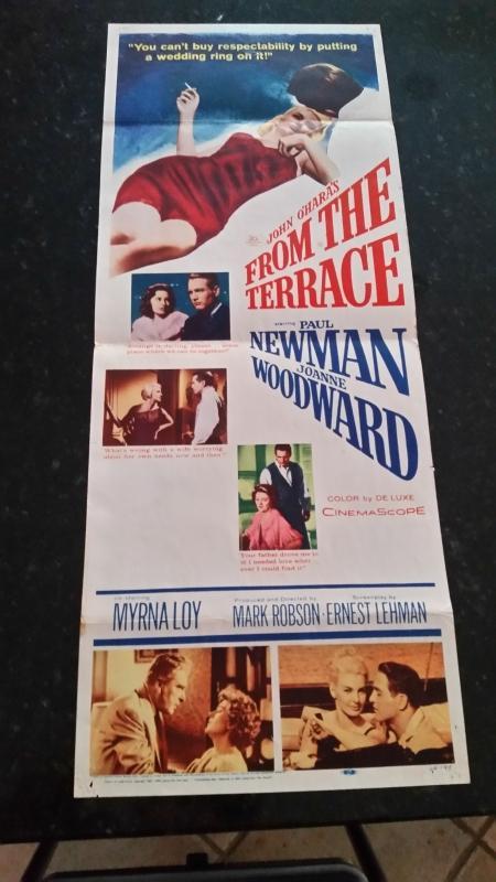 Movie Poster From the Terrace Newman & Woodard