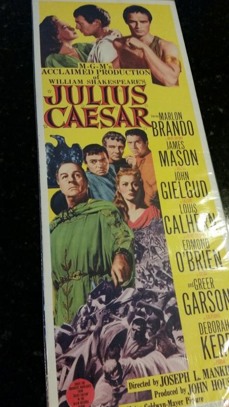 Movie Poster Julius Caesar 1953 Brando