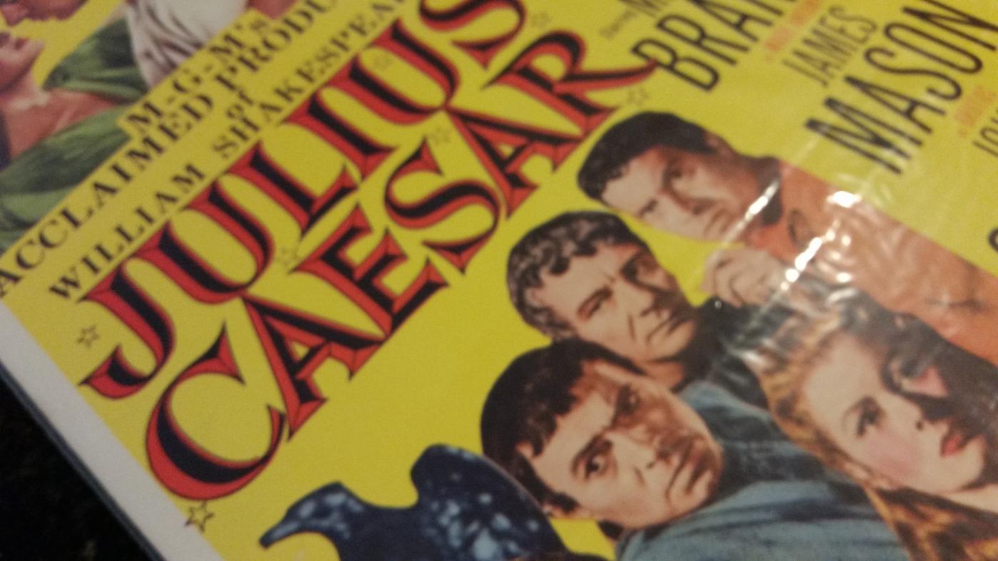 Movie Poster Julius Caesar 1953 Brando