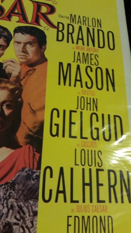 Movie Poster Julius Caesar 1953 Brando