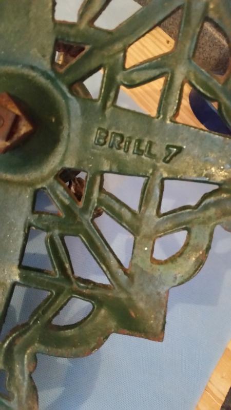 German Christmas Tree Stand Cast Iron Vintage