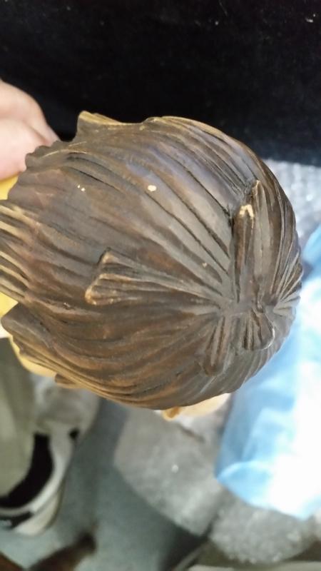 Anri 9.5 Inch Spring Arrival Hand Carved Wood