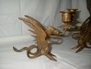 Brass Dragon Candleholders TS1004