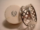 Individual Lenox Salt with Sterling Silver Holder