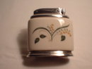 Ronson Porcelain & Silverplated Table Lighter