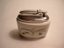 Ronson Porcelain & Silverplated Table Lighter