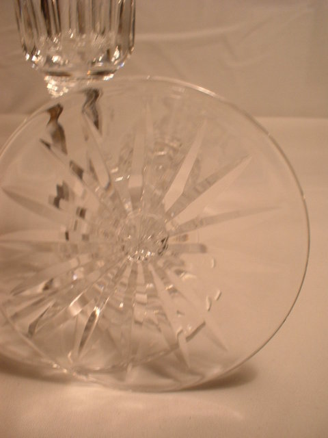 A Pair of Vintage Waterford Candlesticks