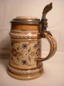 Antique Mettlach Stein