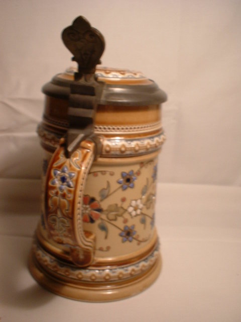 Antique Mettlach Stein