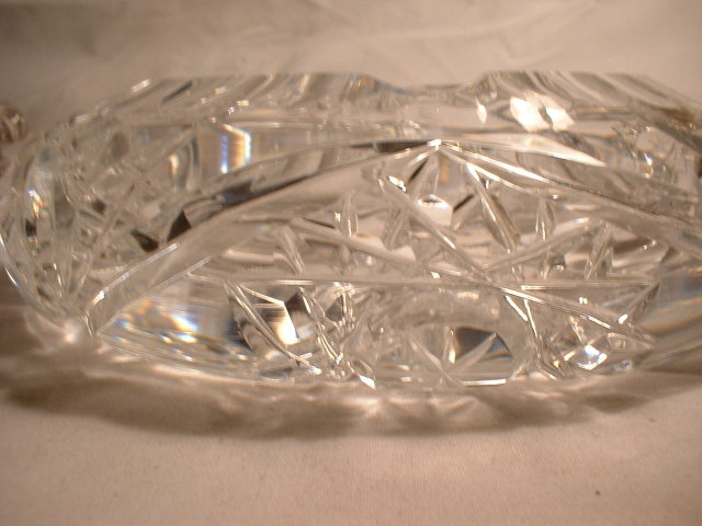 Cut Glass Ash Tray