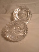 Pair of Waterford Diamond Cut Ash Trays