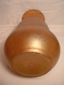 Amber Irredesent Loetz Vase