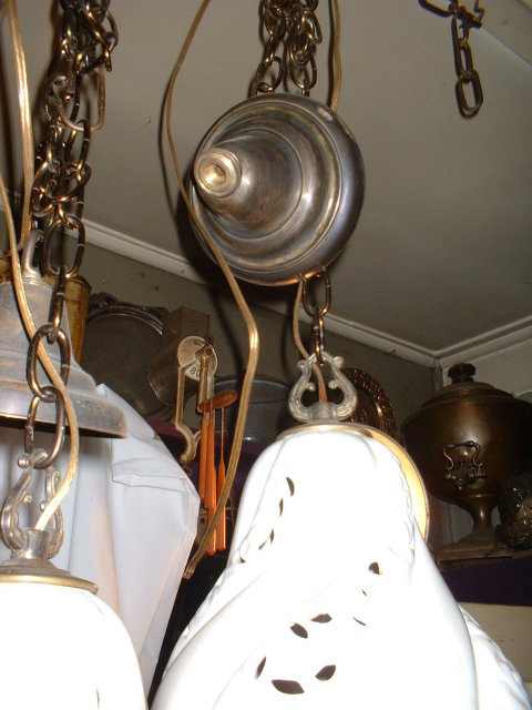 One of a Kind Pair of Pendant Lights