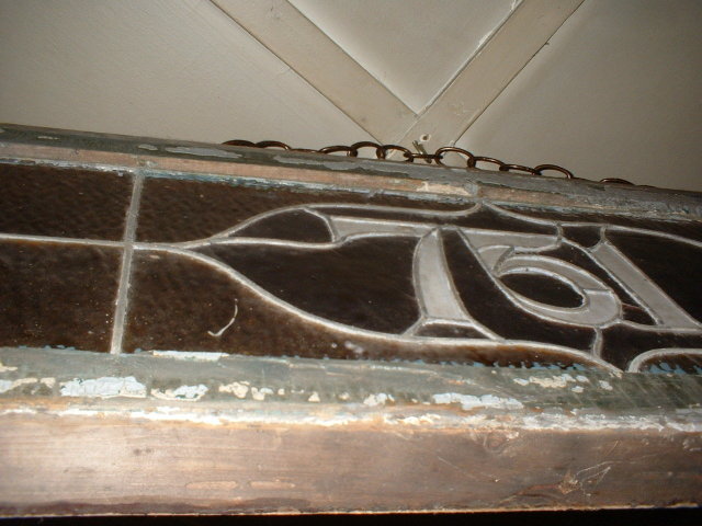 Leaded Glass Transom Window