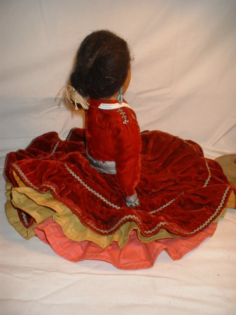 Vintage Native American Indian Doll