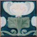 Antique Pilkington's Art Nouveau Tile - Voysey?